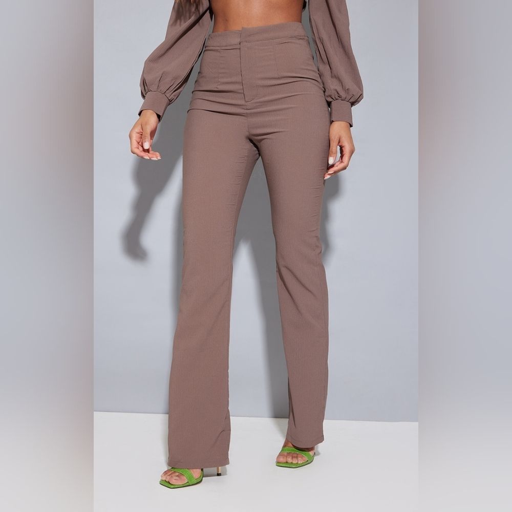 Apt. 9 Size 10 Brown High Waist Casual Work Pants